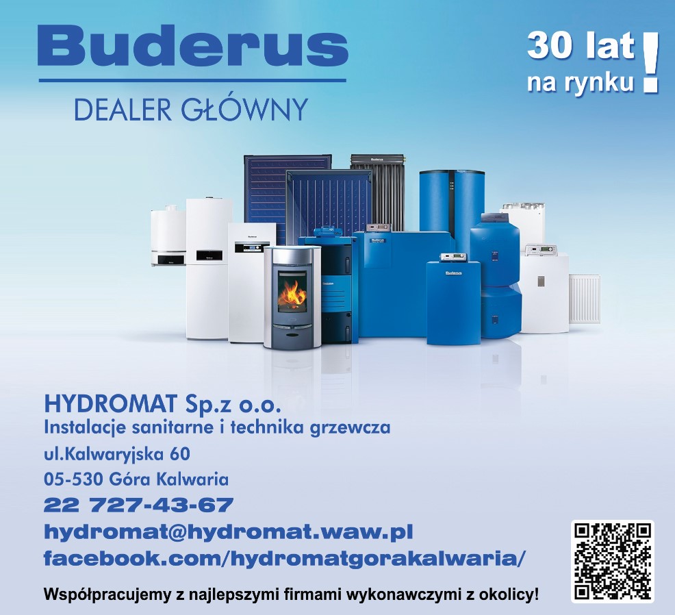 "HYDROMAT" Sp. z o.o. Sprzedaż Art. Instalacyjno-Sanitarnych - grzejniki GÓRA KALWARIA grzejniki GÓRA KALWARIA